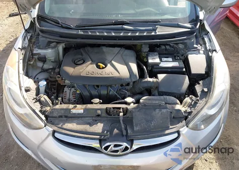 2012 Hyundai Elantra Gls z USA, uszkodzony, nr VIN 5NPDH4AE2CH068285